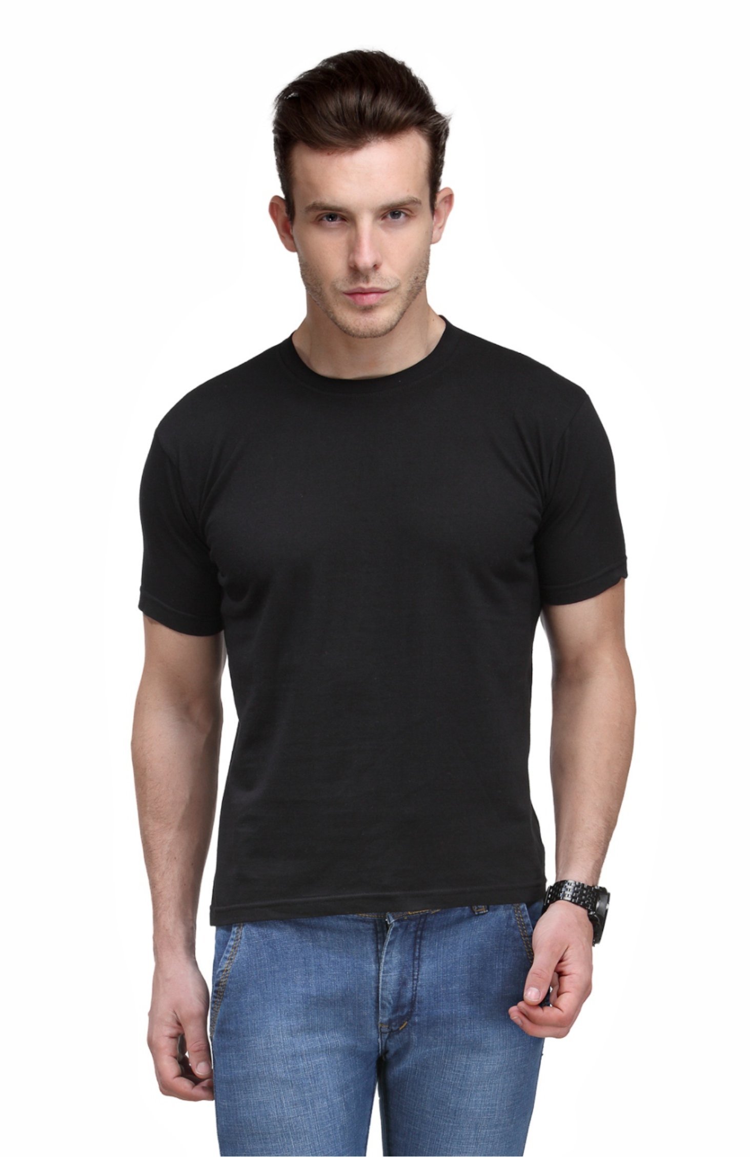 AWG Bio Wash Men's Round Neck T-shirt - Image 2